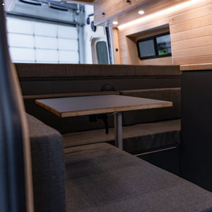 Interior sprinter van conversion