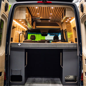 Interior sprinter van conversion