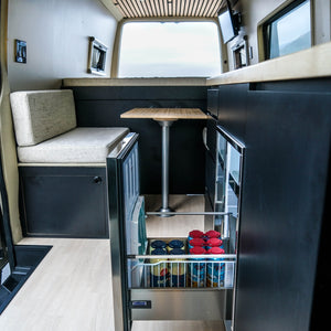 Interior sprinter van conversion