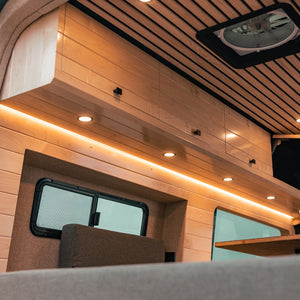 Interior sprinter van conversion