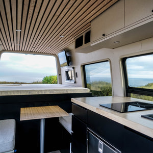 Interior sprinter van conversion