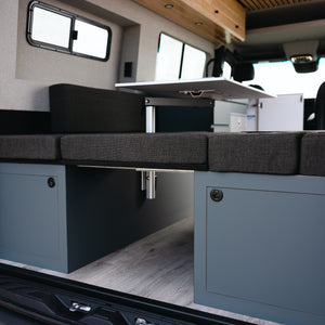 Interior sprinter van conversion