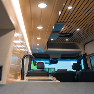 Interior sprinter van conversion