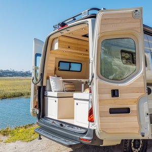 Interior sprinter van conversion