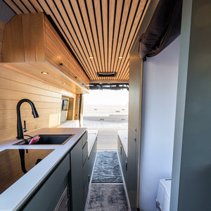 Interior sprinter van conversion