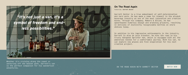 Campervan customer testimonial