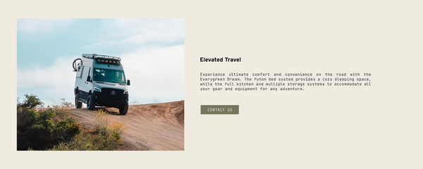 Contact a camper van specialist