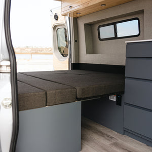 Interior sprinter van conversion