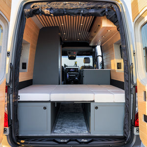 Interior sprinter van conversion