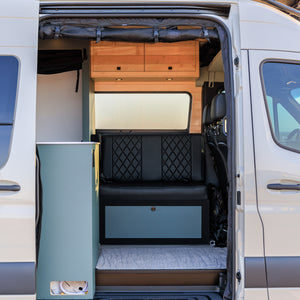 Interior sprinter van conversion