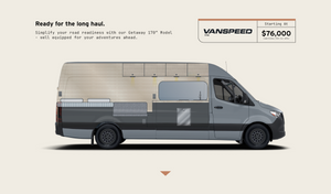 Mercedes-Benz sprinter van layout