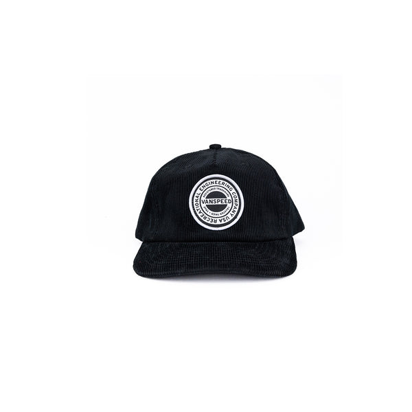 Vanspeed Shop Cap - Black Corduroy